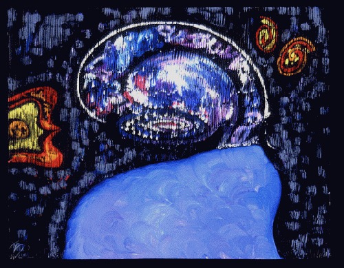 Cerebral Universe in Contact